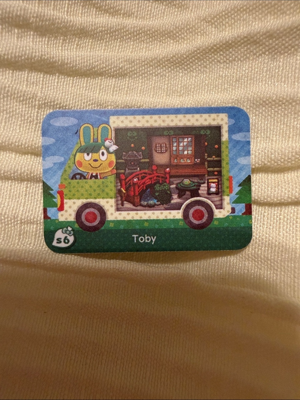 Toby Sanrio Animal Crossing Amiibo Card Unofficial Mini NFC Villager